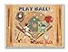 The Kids Room by Stupell Play Ball! Baseball Diamond Rectangle Wall Plaque, 11 x 0.5 x 15, Proudly Made in USA