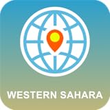 西サハラ 地図オフライン