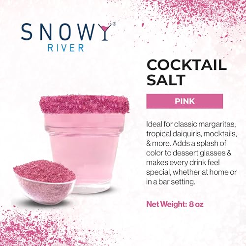 Sal para cocteles y margaritas Snowy River 8 oz miniatura 2