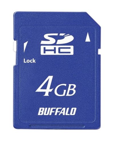Amazon | BUFFALO SDメモリカード 4GB MB-RSDC-4G | バッファロー | SD