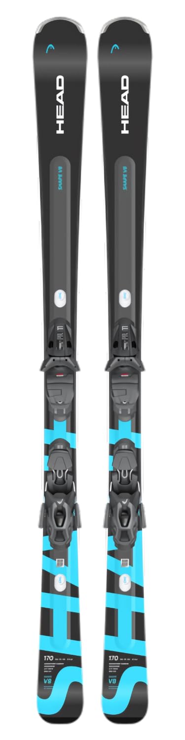Head Shape E-V8 Alpine Skis w/ PR 11 Gripwalk Bindings