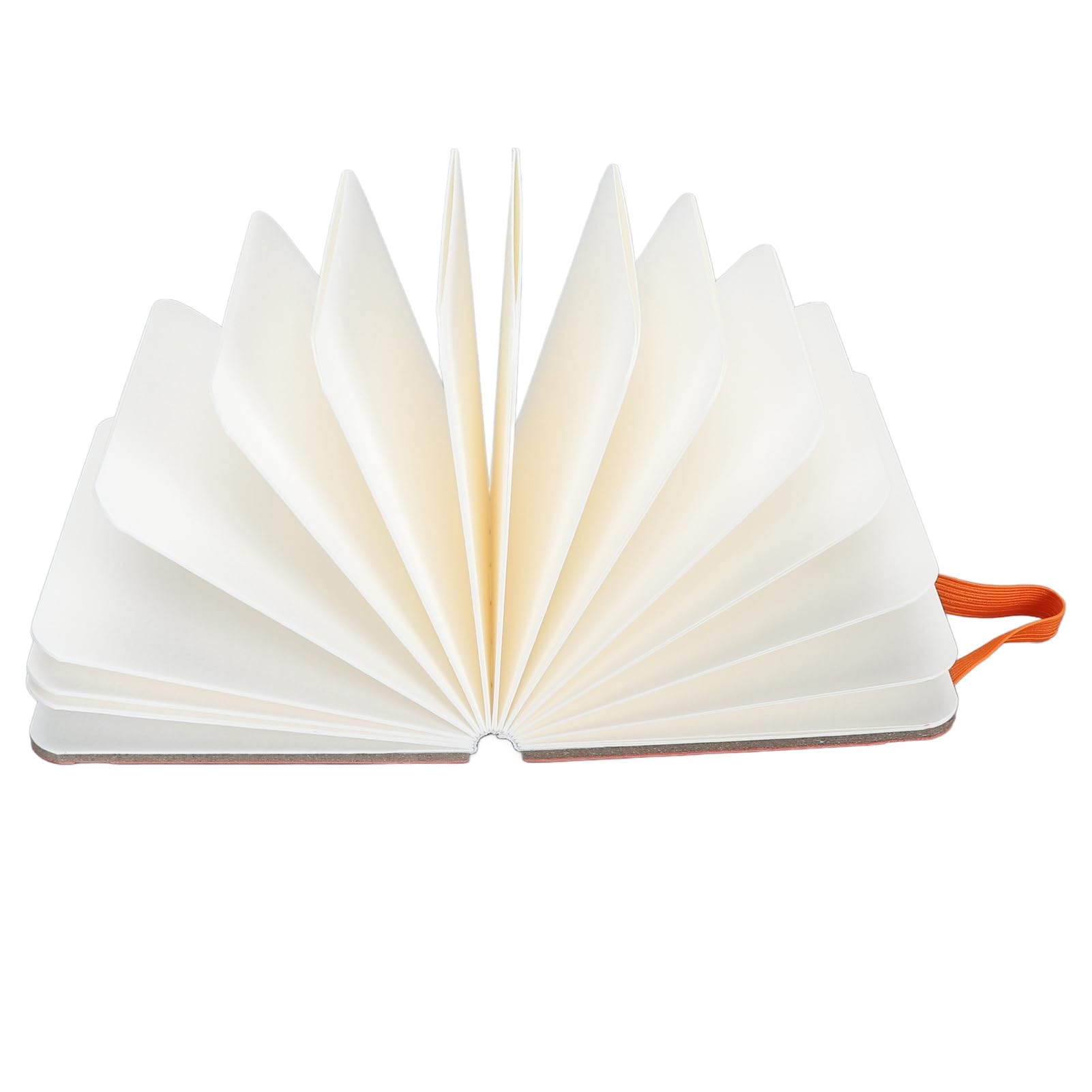 Cocoarm Quaderno per Schizzi Tascabile Ad Acquerello, Carta Spessa da 300 g/m² per Supporti Asciutti e Bagnati, Perfetto per Diari e Disegni Artistici Portatili (ORANGE)