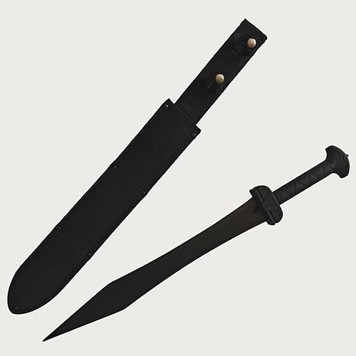 Espada medieval europea cruzada caballero templario espada con funda de plástico fundido