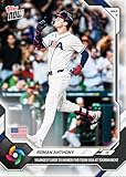 2026 Topps Now World Baseball Classic Roman Anthony #WB21 Youngest Ever to Homer for Team USA at Tournament Team USA Rookie RC Baseball Card