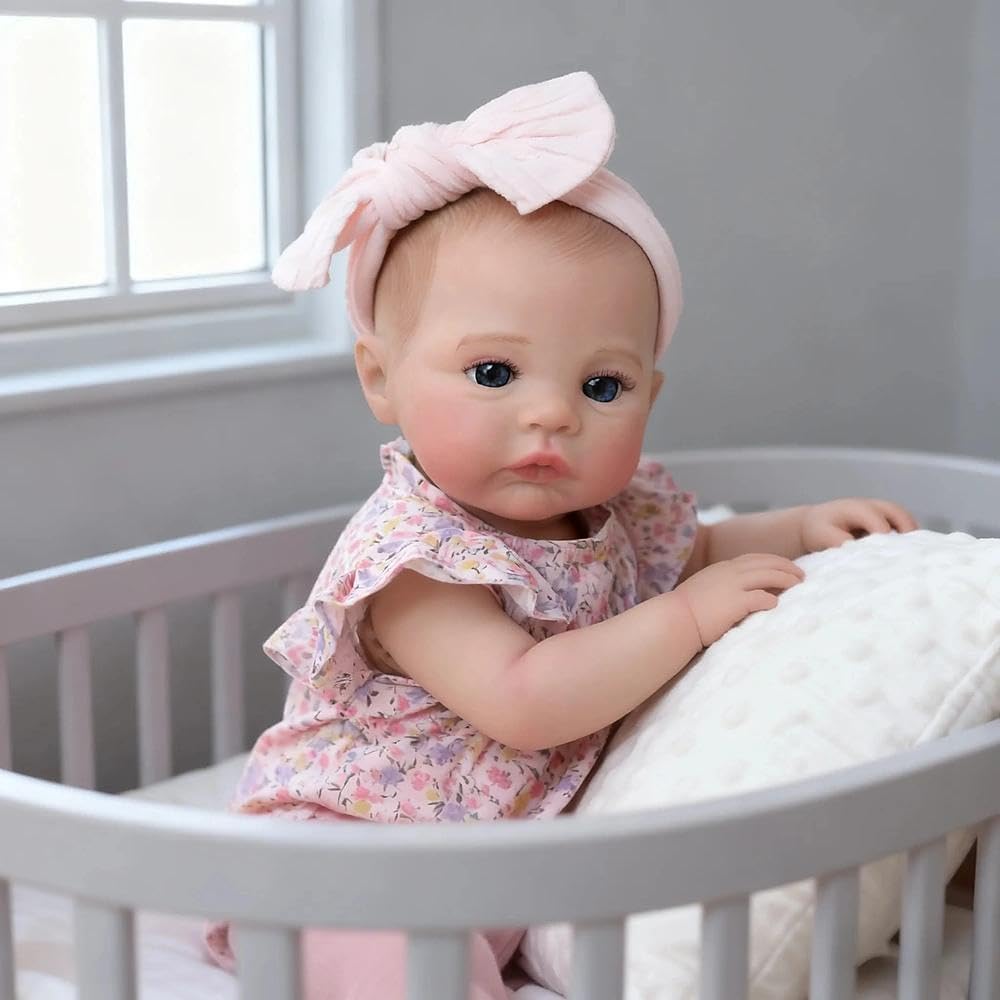 48 cm Reborn Baby Dolls silikonowe pełne ciało dziewczyna winyl Reborn Baby Dolls Girls Realistyczne Reborn Baby Dolls Realistyczne Anatomicznie poprawne, wyglądają jak prawdziwe niemowlęta
