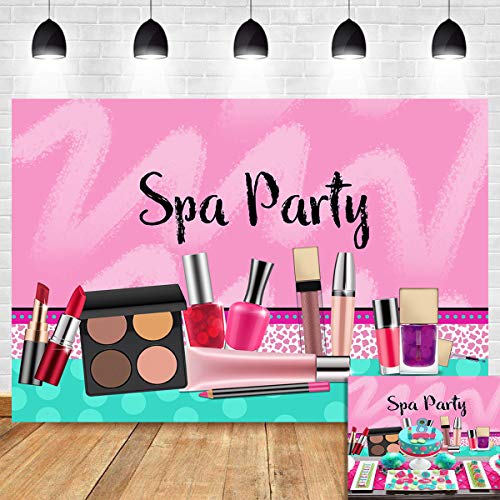 Sweet Pink Photography Backdrop Girls Spa Day Party Vinyl Princess Sweet 16 Birthday