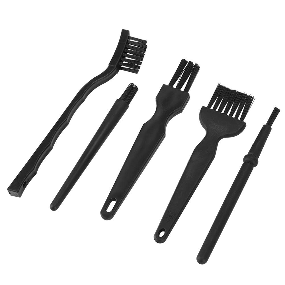 5Pcs Anti Static Dusting Brush, ESD Safe Nylon Brush Kit, Anti Static Cleaning for Computer Keyboard, Motherboard, PCB Small Space