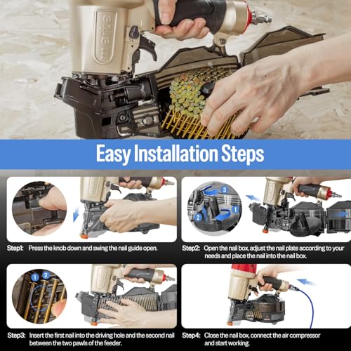 meite CN65S 15° Siding Nailer
