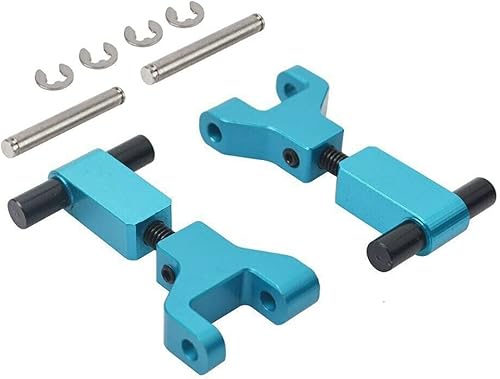 RcAidong Brazos superiores traseros de aluminio para Tamiya TT-02 51528 B actualizaciones