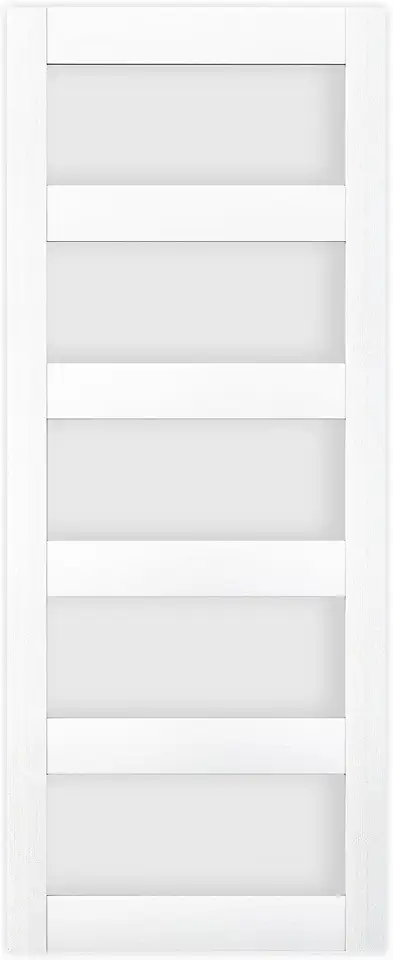 Glass Pocket Doors: 5 Stylish Design Ideas for Modern Spaces 19 BARNSMITH 32x80 5-Panel Frosted Door Panel — PVC Surface