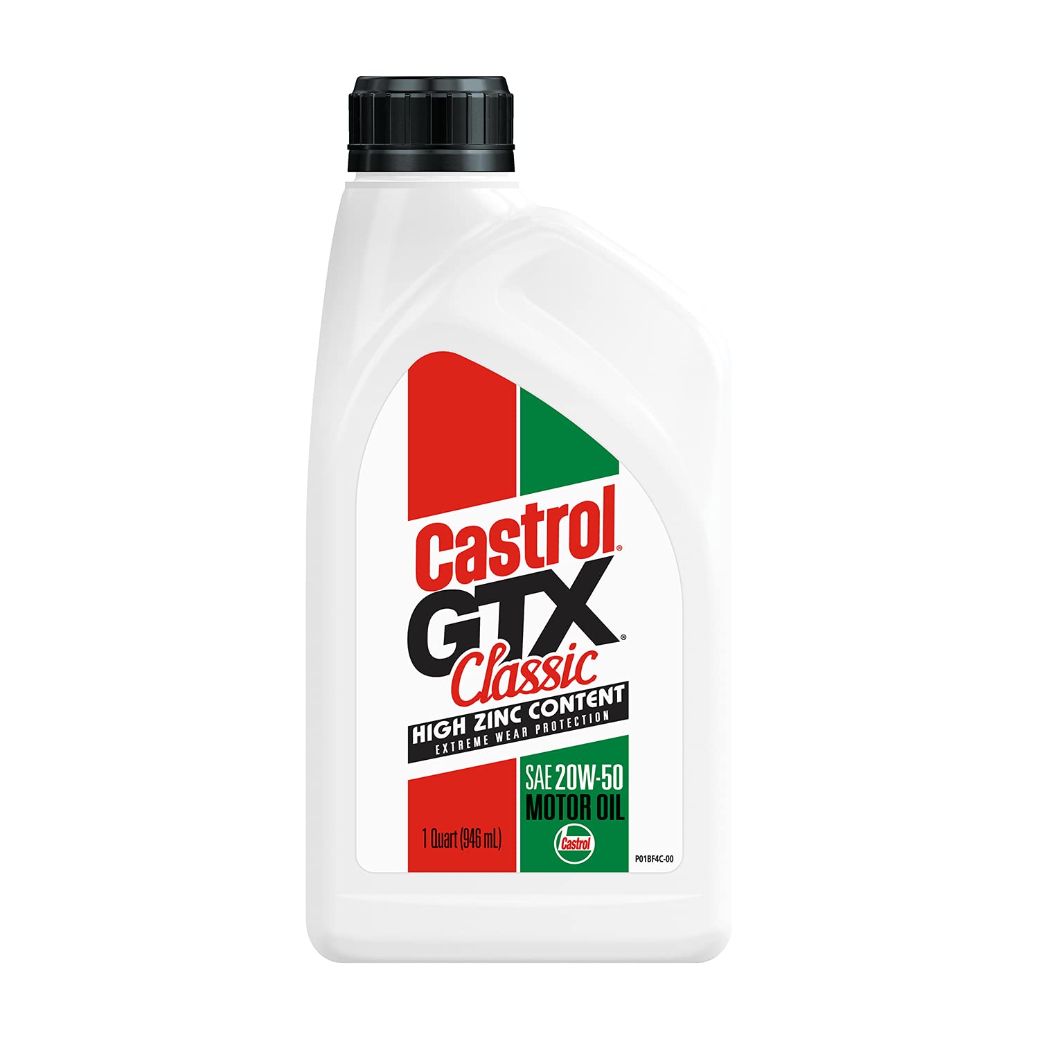 Amazon.com: Castrol GTX Classic 20W-50 Conventional Motor Oil, 1 Quart  (Pack of 6) : Everything Else
