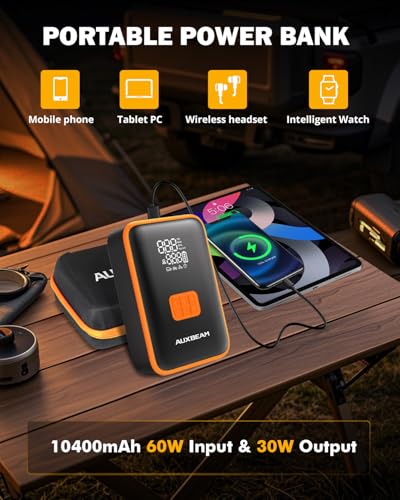 Auxbeam-Jump-Starter-with-Air-Compressor-3500A-Jumper-Box-for-Car-Battery-Portable-8-Gas40L-Diesel-with-150PSI-Cordless-Auto-Shutoff-Tire-Inflator-12V-Battery-Jump-Pack-for-Compact-Vehicle