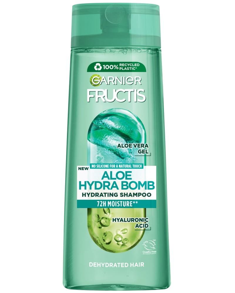 Amazon.com : Garnier Fructis Aloe Hydra Bomb Shampoo, 250 ml : Beauty &  Personal Care