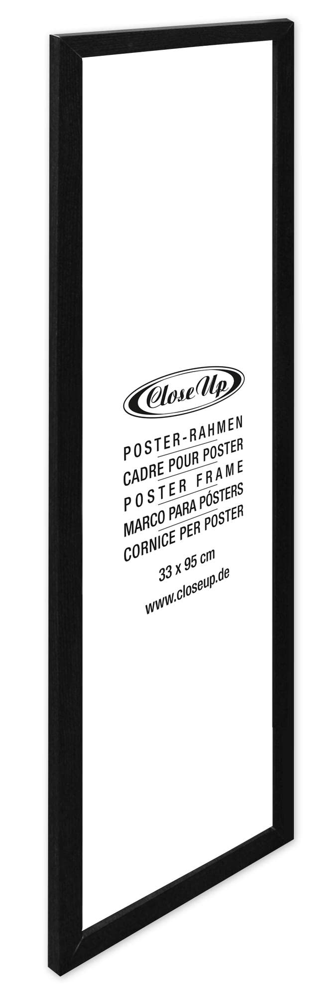 Stallmann Design Schaduwvoeglijst voor spieraam | 100 x 150 cm | wit | MDF lijst voor canvas met uitzonderlijke dieptewerking (40 mm) | met montagetoebehoren | zonder glas en achterwand