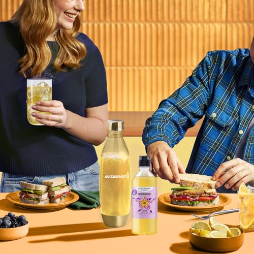 Sodastream drink mix Rockstar Energy Tropical Guava ohne Zucker – zuckerfreier Sirup für gesprudeltes & stilles Wasser, 4er Pack (4 x 440 ml), ergibt bis zu 9L Fertiggetränk 6