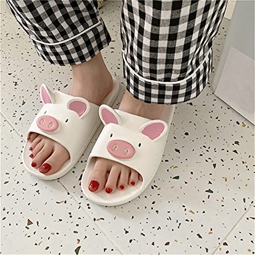 YILANLAN Women's Sandals Summer Slippers Animal Slippers Pig Slippers Bass Sandals Bathroom Slippers Beach Slippers2