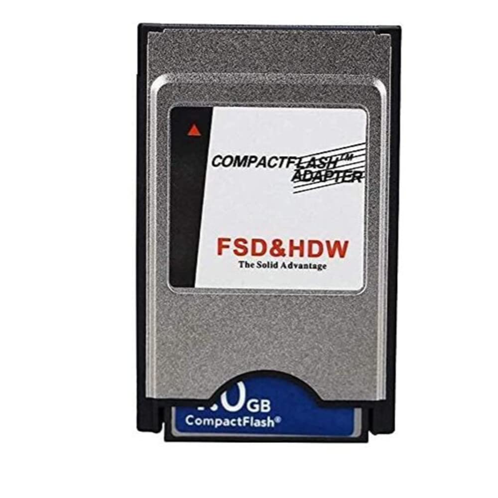 Avec 1 Go-Adaptateur de carte CF 2 Go vers PCMCIA, lecteur de carte CF