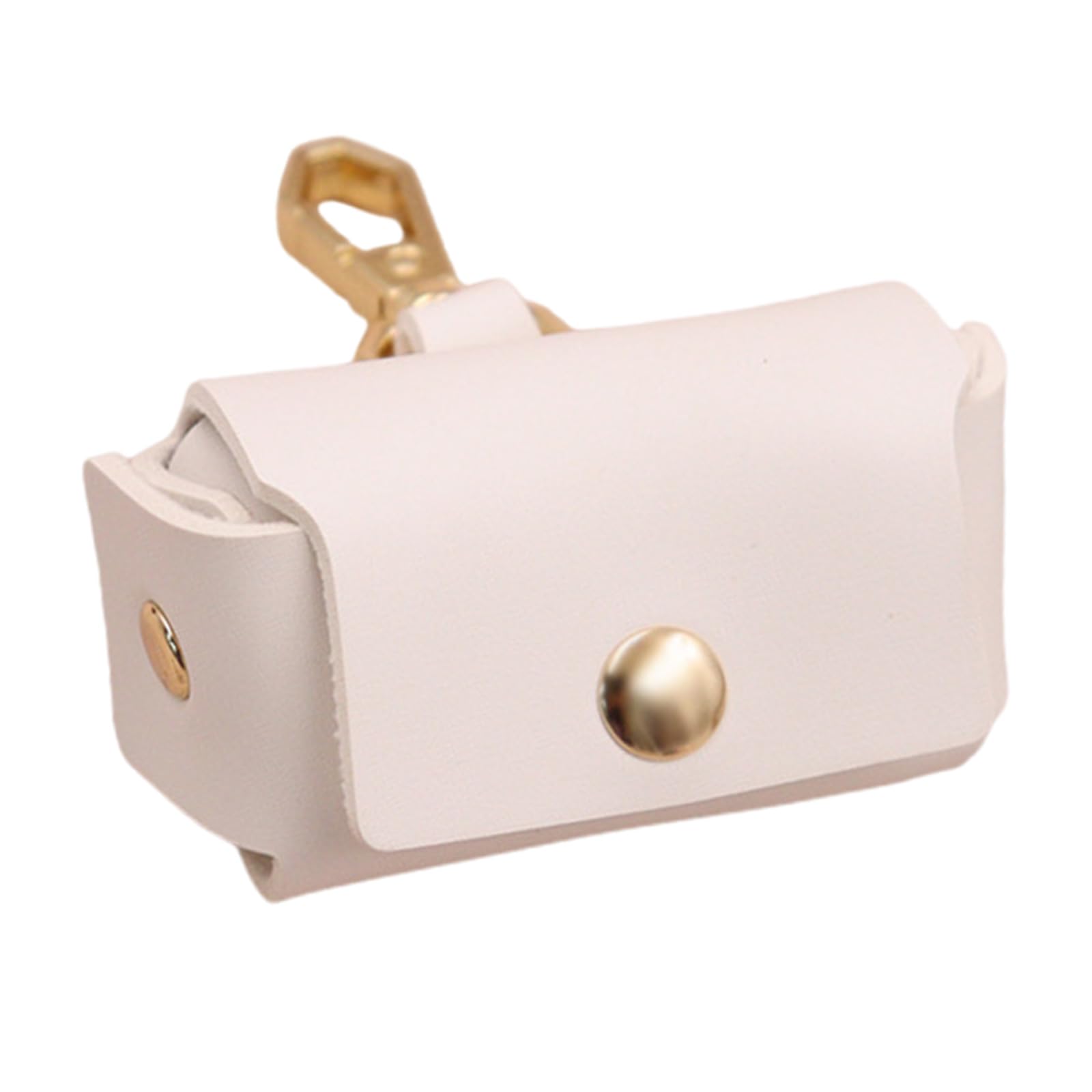 PLCPDM Unique PU Leather Rings Box Engagement Keeper PU Leather Pouches Dog Collar Charm Accessory for Proposals Proposal Box