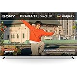 Sony BRAVIA 3II 65-Zoll-Fernseher, 4K-Smart-TV (Google TV), XR Prozessor mit KI-Technologie, 120-Hz-Fernseher mit Dolby Vision/Atmos, PS5-kompatibel, 65XR32M2, Modell 2026