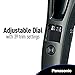 Panasonic Hair and Beard Trimmer, Men's, with 39 Adjustable Trim Settings and Two Comb Attachments for Beard and Hair, Corded or Cordless Operation, ER-GB60-K, Black