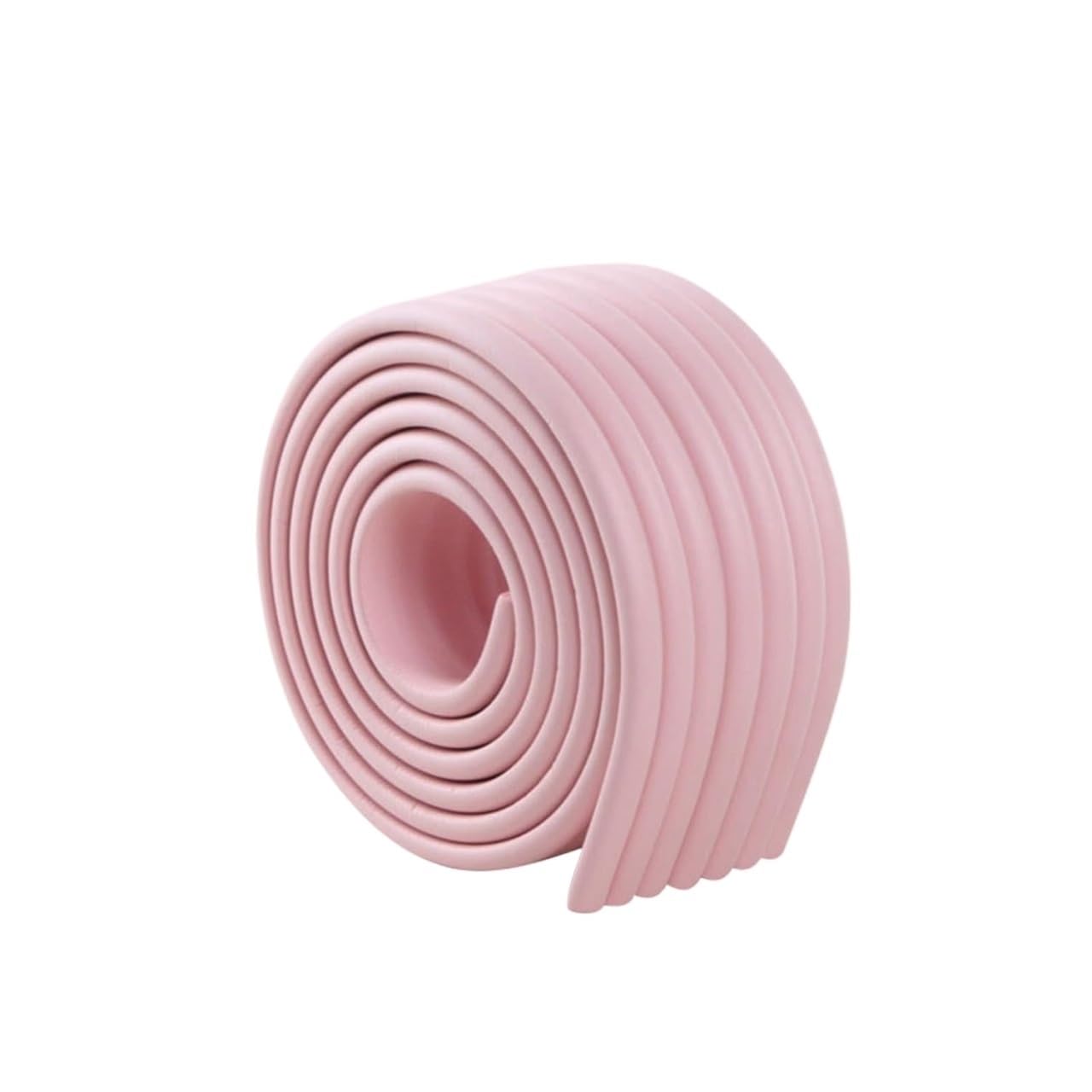 Peel and stick molding, 6.5ft Crown Flexible Wall Edging Strip Self Adhesive Furniture Table Edge Protectors Bumper Guard, Ceiling Baseboard(Pink)