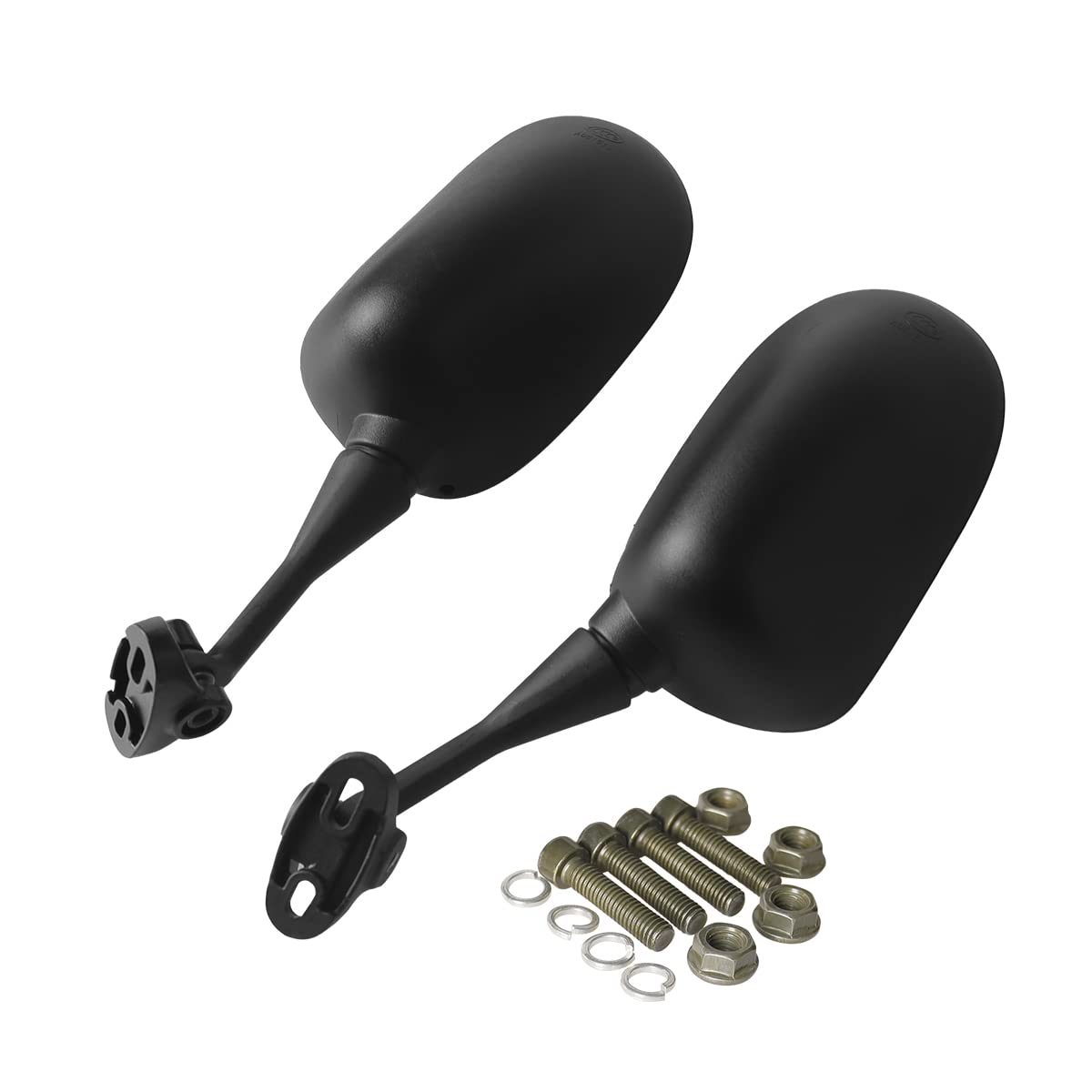 Rétroviseurs Moto AULESSE E57 - Universels, Réglables 360°, Large Miroir Diamant, Pour CBR600, Ninja, HYOSUNG Rétroviseurs Compatibles Honda CBR Hyosung Rétroviseurs Moto AULESSE E57 - Universels, Réglables 360°, Large Miroir Diamant, Pour CBR600, Ninja, HYOSUNG Rétroviseurs Compatibles Honda CBR Hyosung