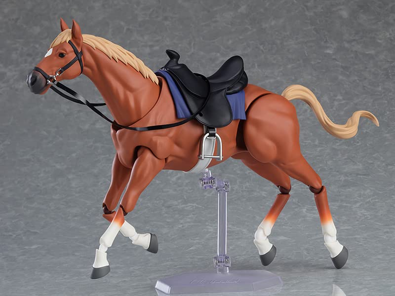 Amazon.com: Max Factory figma Horse ver.2 [Chestnut Wool] Non
