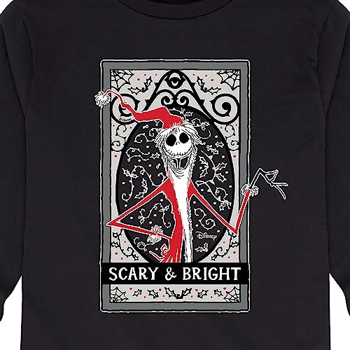 Disney The Nightmare Before Christmas - Scary and Bright - Toddler and Youth Long Sleeve Graphic T-Shirt3