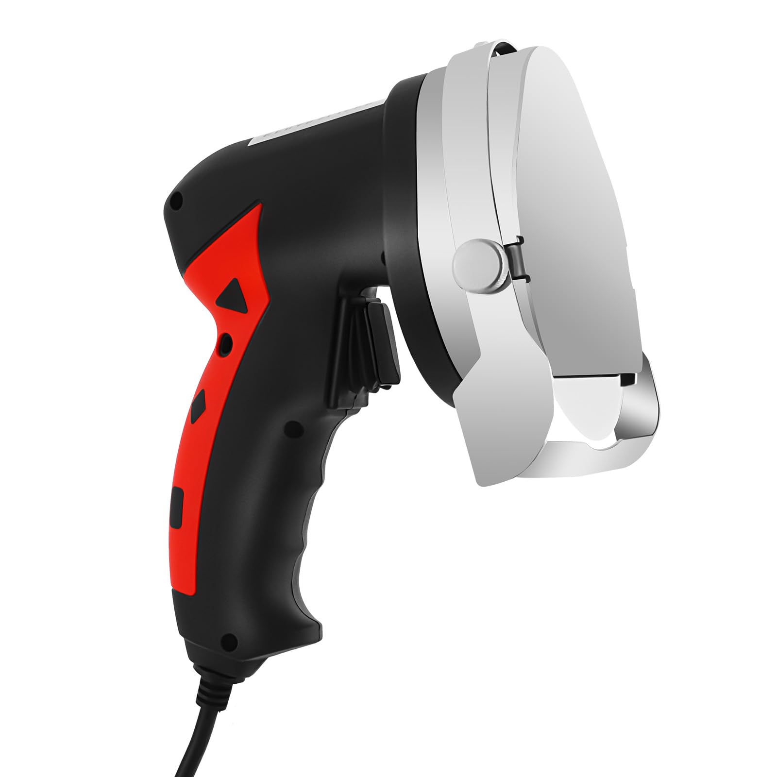 SHZICMY Couteau à kebab, électrique, 80 W, couteau de coupe professionnel, en acier inoxydable, couteau gyroscopique pour kebab et gyroscopes