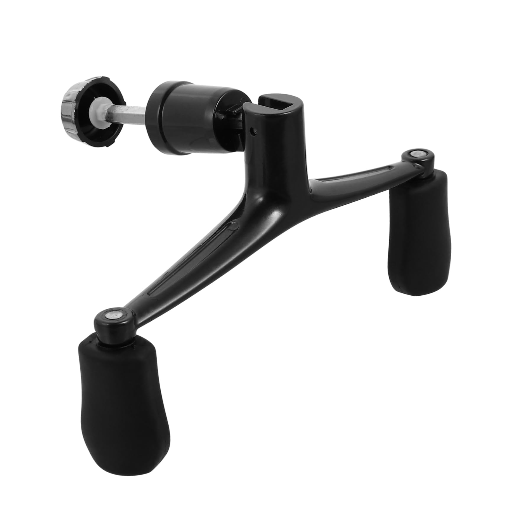 Mipcase 1Pc Fishing Reel Double Grip Rocker Arm Replacement Tool Ergonomic Design Metal Construction for Fishing Enthusiasts Compatible with Fixed Spool Reels