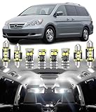 BMT xms Car Interior LED Light Replacement for Honda Odyssey 2005-2010,6000K Super Bright Interior Light Bulbs Package, 14pcs