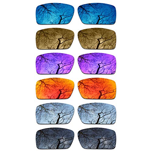 Image of ToughAsNails Set of 6 Polarized Replacement Lenses for Oakley Gascan OO9014 Pack