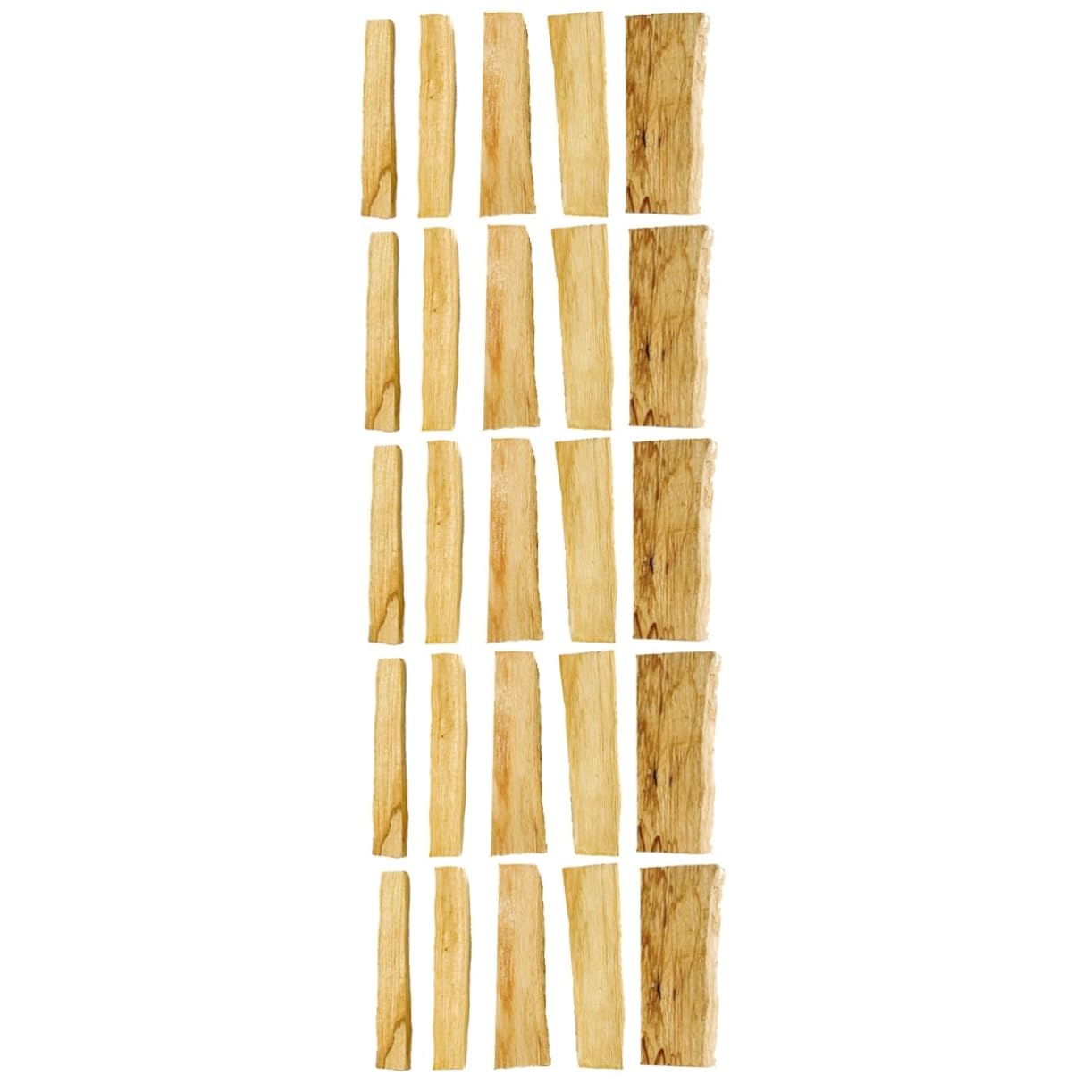 25pezzi Legnetti Aromatici Naturali Legno Per Meditazione e Purificazione Aria Per Yoga e Ambienti Calmi