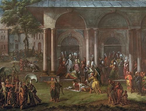 Impression d'art Jean Baptiste Vanmour toile premium Patrona Halil
