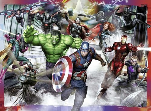 Puzzle 100 pièces : Avengers : Les plus grands héros Ravensburger France - vue 4