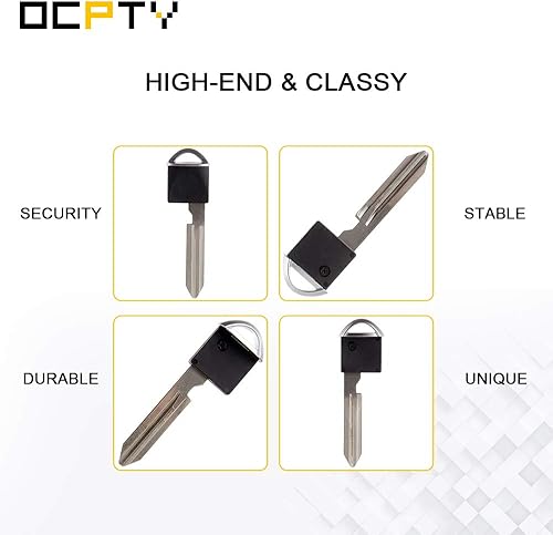 Miniatura 5 de OCPTY CWTWBU618 2X Llave de Encendido Transpondedor Control Remoto de Entrada Tecla 07-13 para Nissan 370Z Altima Armada para Infiniti EX35 FX35