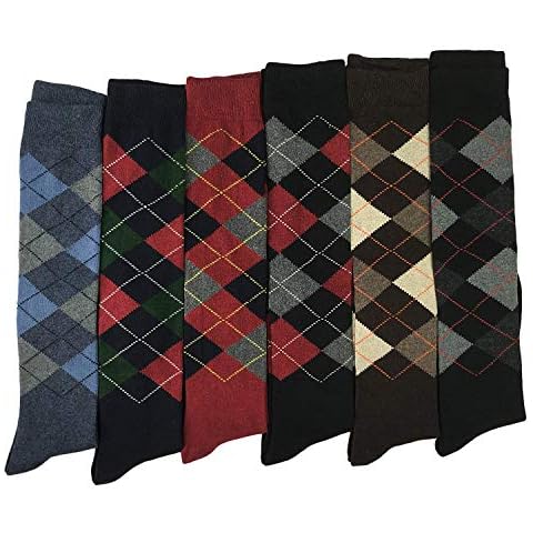 Thread Linen Men's Golf Socks - 6 Pairs Cover