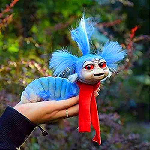 2021 New Worm from Labyrinth - 6 in Worm from Labyrinth Plush Doll, Funny Labyrinth Firey Plush Toy for Fans of the Maze of the Devil Gift