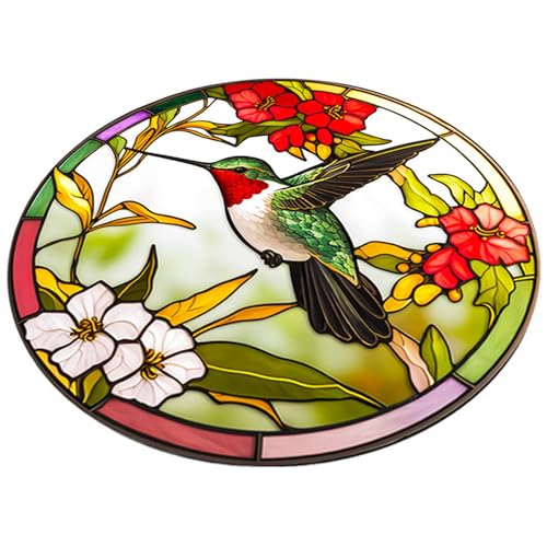 NUOBESTY Pegatinas Estáticas Anticolisión para Ventanas con Diseño de Ave y Insecto Adhesivo No Permanente Vinilo PVC para Protección de Aves Fácil Instalación y Reutilizable