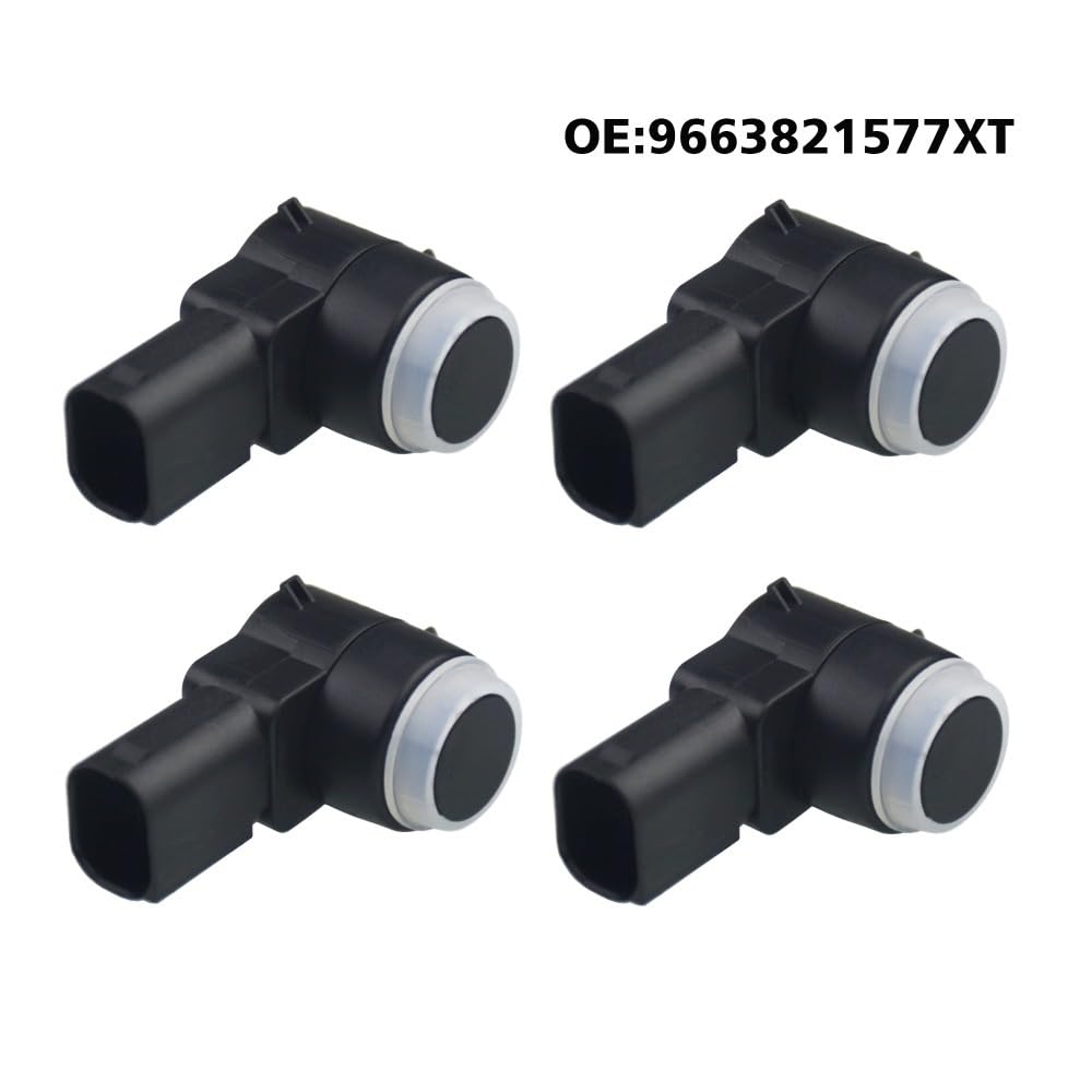 Sensor Aparcamiento 4 Unids/Lote Sensor De Aparcamiento PDC para Coche para Peugeot 307 308 407 9663821577XT PSA9663821577 6590 EF
