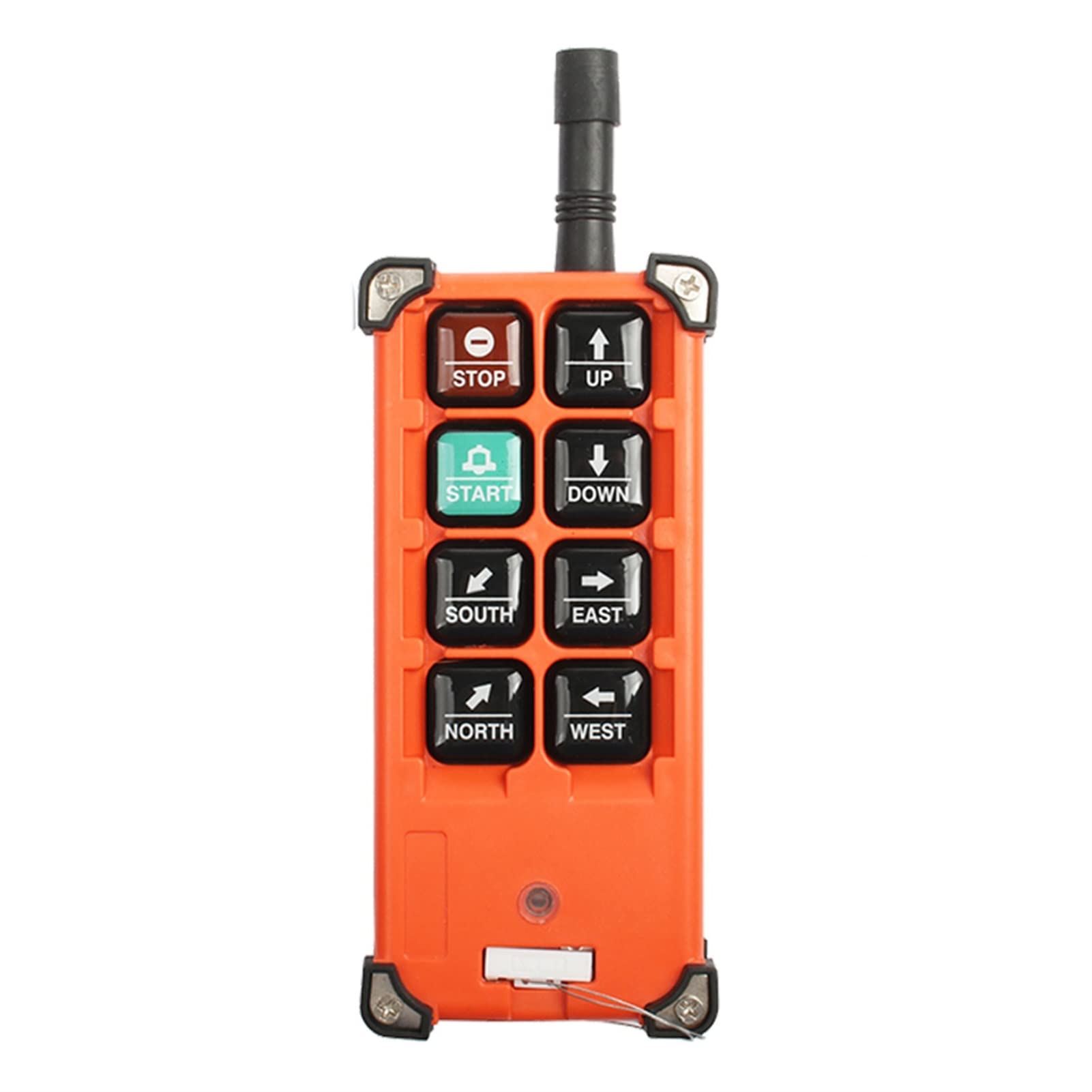Bezprzewodowy pilot do dźwigu, Pilot zdalnego sterowania do wciągnika elektrycznego F21 Seria F23 Bezprzewodowy 100 m AC DC Zasilanie Włókno szklane UHF VHF(F21-E1B-Engilish,UHF 868Mhz)