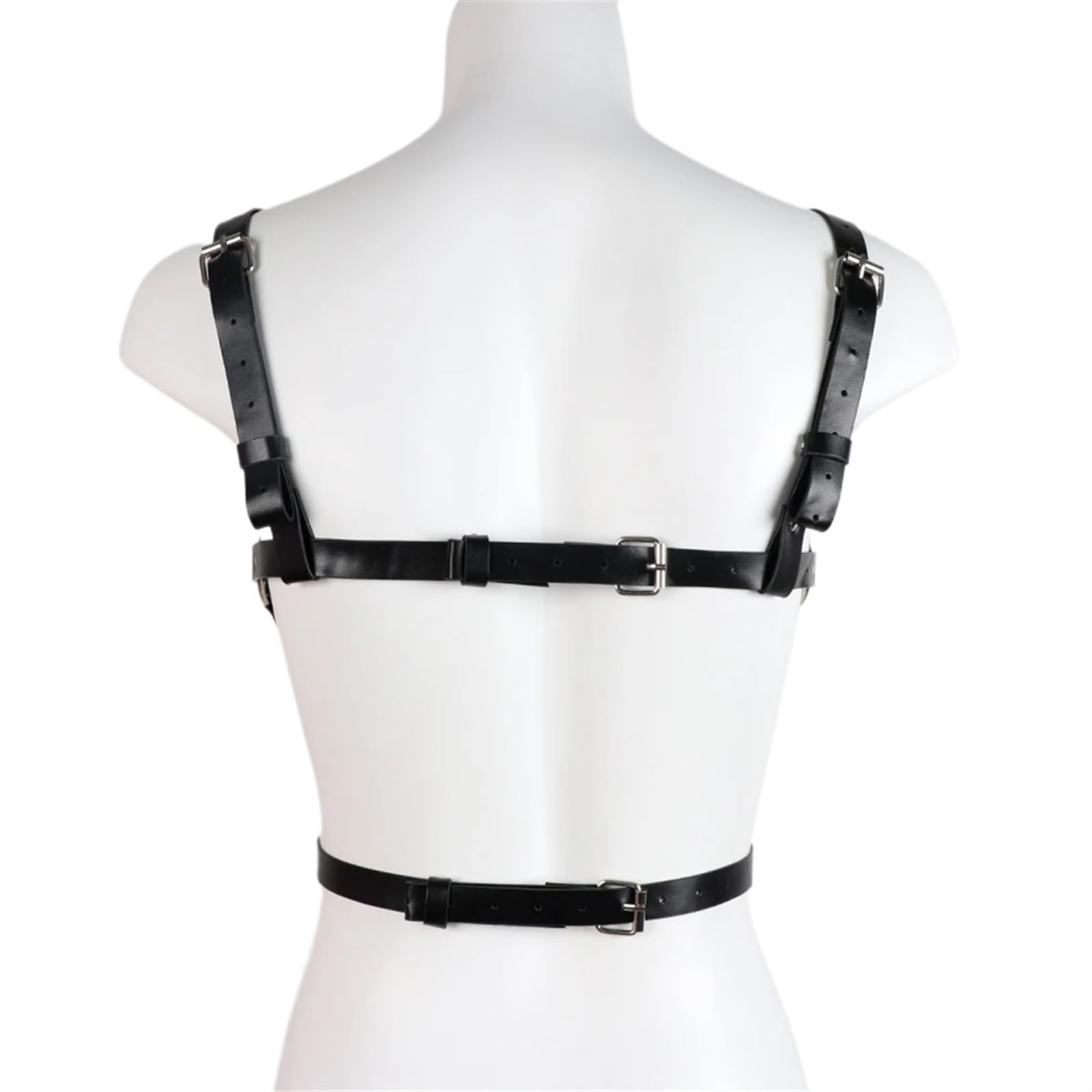 Amazon.com: Punk Harness Belt PU Leather Women Harness 