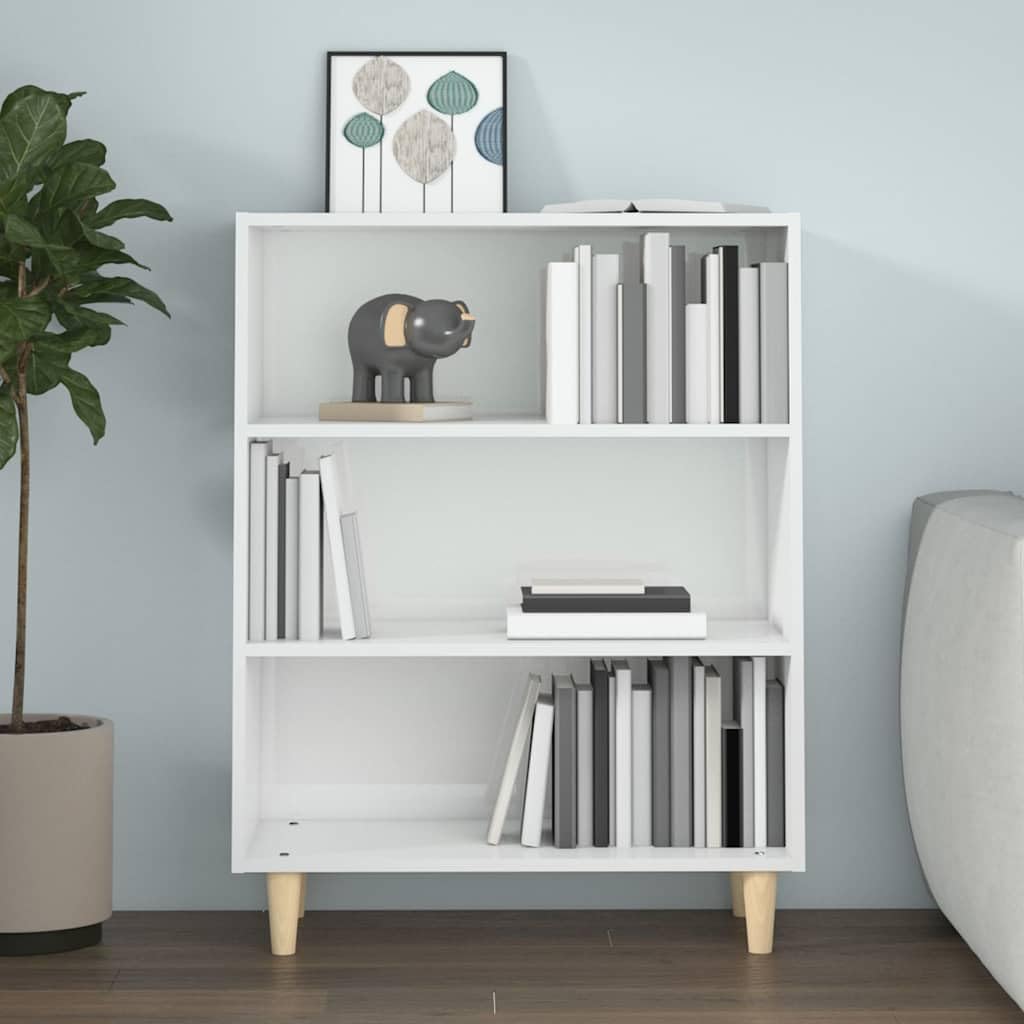 Credenza bianca lucida, 69,5 x 32,5 x 90 cm