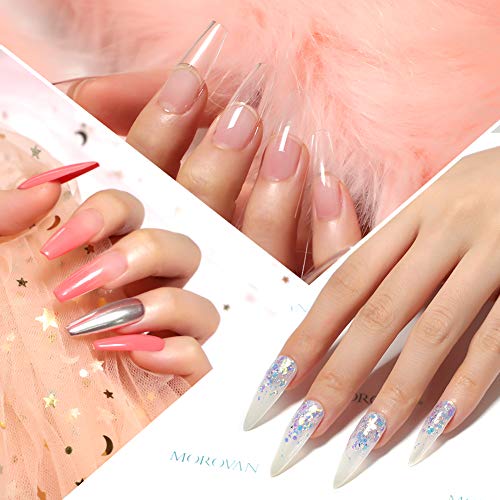 Morovan Led/Uv Hard Gels Builder Nail Gel Extension Strengthen Uv Art Manicure Set thumb #6