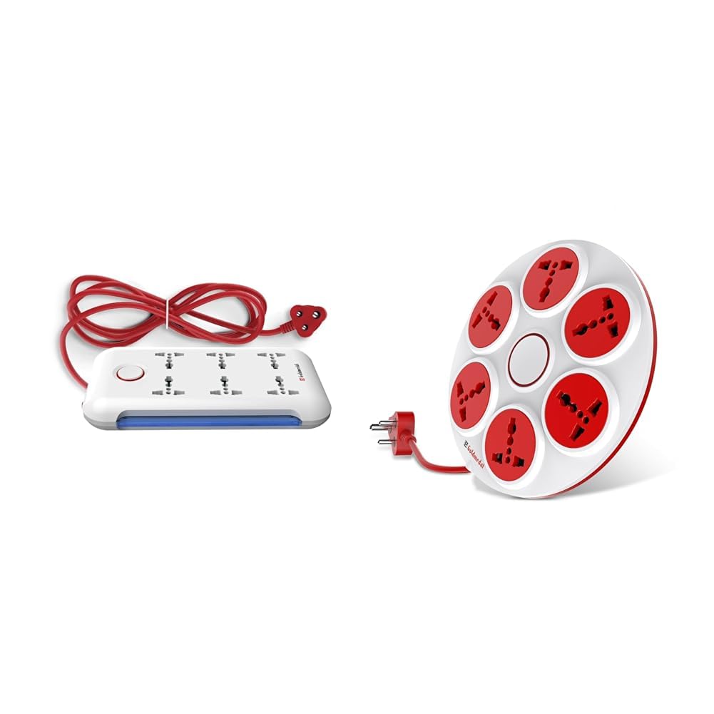 See full amazon price history chart for Goldmedal i-Strip LED Spike Guard (White and Red) – Pack of 1, 6 Outlet International Soc Goldmedal i-Strip LED Spike Guard (White and Red) – Pack of 1, 6 Outlet International Soc (B082FLFGKC) Amazon Price History, Amazon Price Tracker