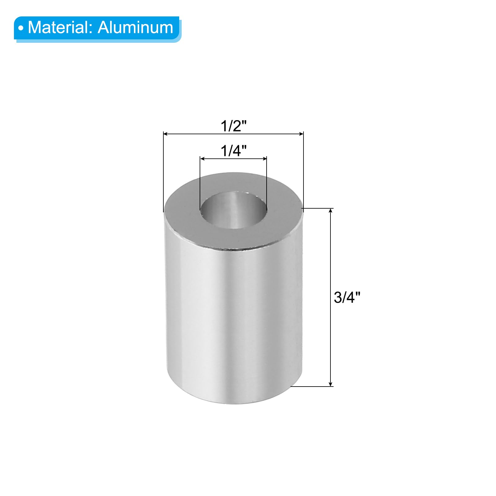 PATIKIL M6 Aluminum Spacers - Image 2