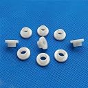 e-INFINITY New 10pcs TO-220 Insulation Tablets Circle M3 Transistor Pads Bushing to - 220 Plastic Insulation Washer (20) gallery image