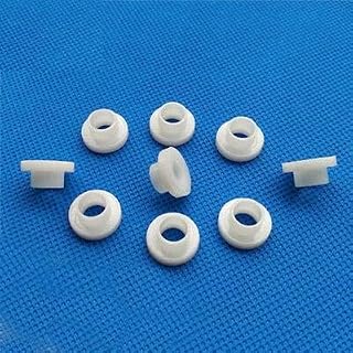 e-INFINITY New 10pcs TO-220 Insulation Tablets Circle M3 Transistor Pads Bushing to - 220 Plastic Insulation Washer (10)