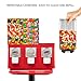 Candy Machine Dispenser Gumball & Candy Vending Machine Supports Large Gum Balls with Coin Operated for Commercial Use Includes Anti Theft Lock Meets FDA Norms