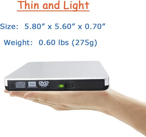 Miniatura 2 de Reproductor externo de DVD grabador de CD SuperDrive para Apple MacBook Pro 13 15 pulgadas portátil 2015 2014 mediados de 2013 Retina 2012 A1502